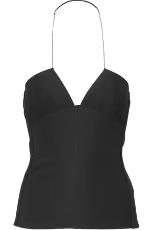 Nensi Dojaka CrÃªpe halterneck top