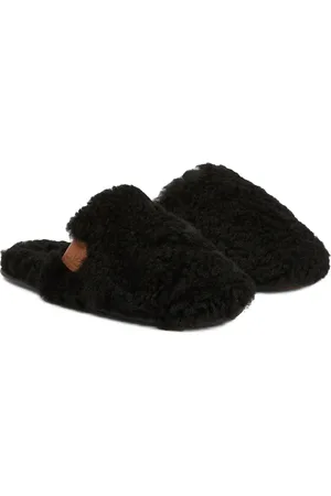 Loewe Shearling slippers