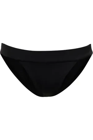 Norma Kamali Banded low-rise bikini bottoms
