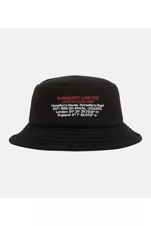 Burberry Logo cotton jersey bucket hat