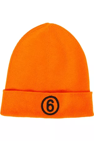 Mm6 Maison Margiela Kids Logo cotton beanie