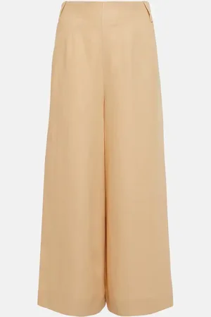 Loro Piana Balys wool twill wide-leg pants
