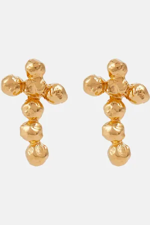 Alighieri The Uncoded Path 24kt -plated earrings