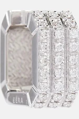 Eera EÃ©ra Candy 18kt white gold single earring with diamonds