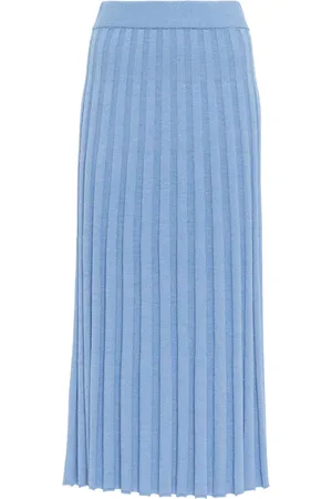 Joseph Ribbed-knit midi skirt
