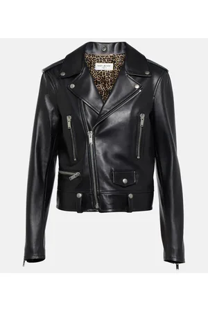 Ysl leather hot sale jacket patches