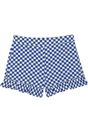 Stella McCartney Checked cotton shorts