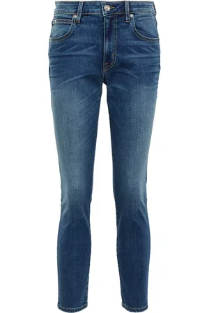 SLVRLAKE Lou Lou high-rise cropped jeans
