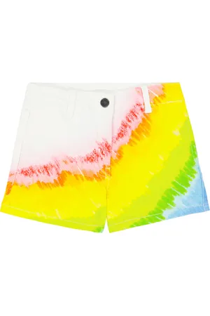 Stella McCartney Printed denim shorts