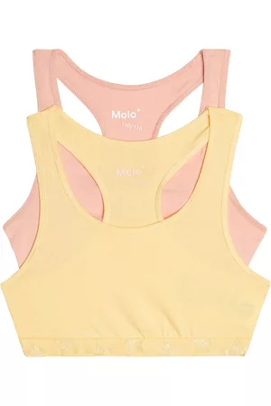 Molo Jade set of 2 cotton-blend sports bras