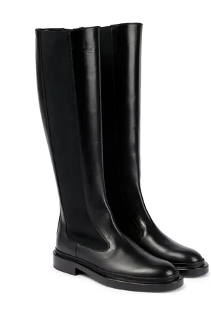 Jil Sander Leather knee-high boots