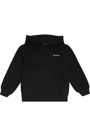 Balenciaga Logo cotton hoodie