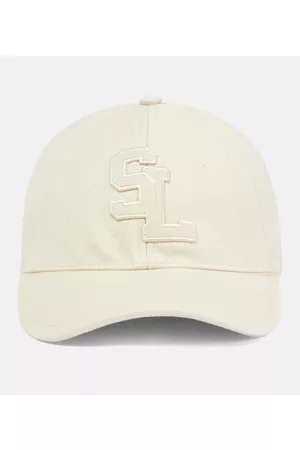 Saint Laurent Logo cotton cap