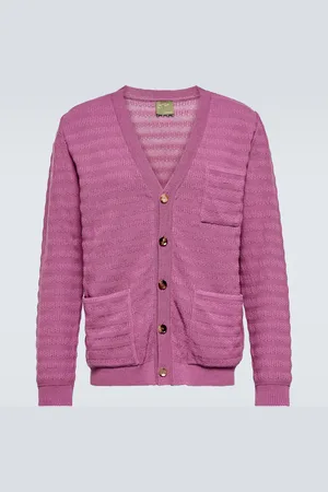 LARDINI Knitted cotton cardigan