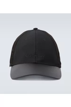 Givenchy Men Caps - Perforated wool baseball cap