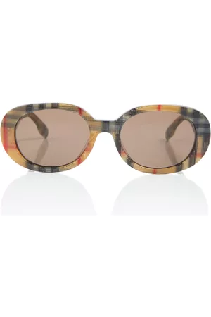 Burberry Vintage Check round sunglasses