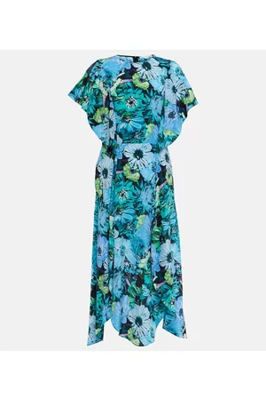 Stella McCartney Floral silk maxi dress