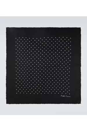 Ralph Lauren Polka-dot silk handkerchief