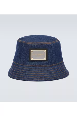Dolce & Gabbana Men Hats - Denim bucket hat