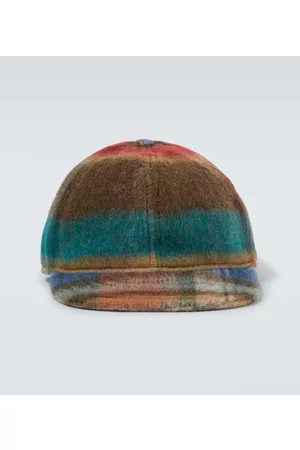 Borsalino Wool-blend felt baseball cap