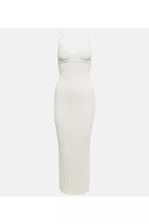 Khaite Olympia cotton-blend maxi dress