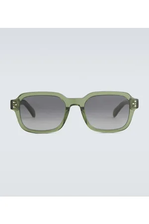 Celine Homme Men's D-Frame Acetate Sunglasses