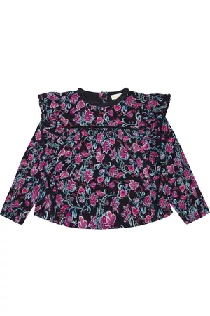 Louise Misha Girls Blouses - Floral cotton blouse