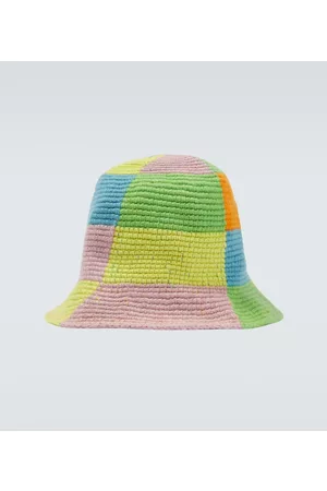 THE ELDER STATESMAN Men Hats - Crochet cashmere bucket hat
