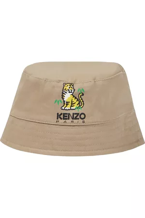 Kenzo Embroidered twill bucket hat
