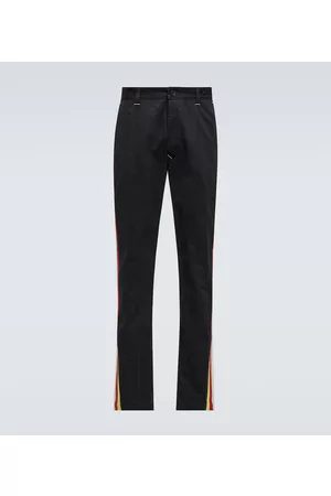 Incotex x Facetasm Striped cotton pants
