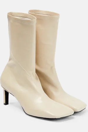 Jil Sander Leather ankle boots