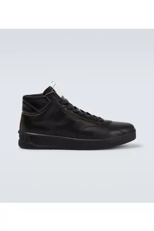 Jil Sander High-top leather sneakers
