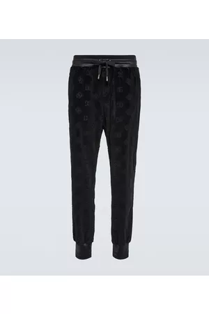 Dolce & Gabbana Men Pants - Jacquard logo sweatpants