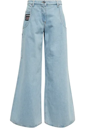 Missoni High-rise wide-leg jeans