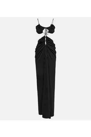 CHRISTOPHER ESBER Ruched maxi dress