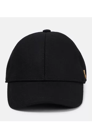 Saint Laurent Women Caps - Wool-blend felt baseball cap