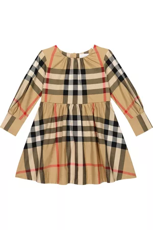 Burberry Baby Dresses - Archive Check cotton dress