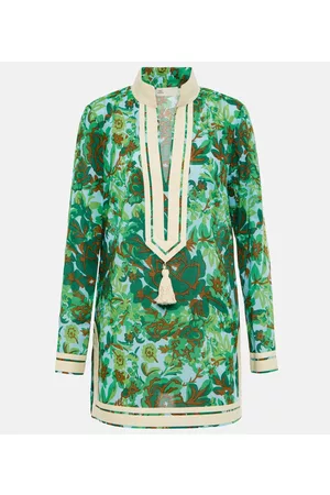 Tory Burch Printed Tory cotton tunic