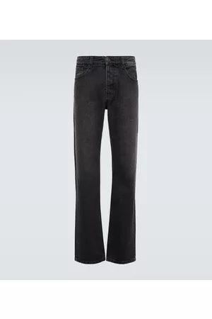 Ami Low-rise straight jeans
