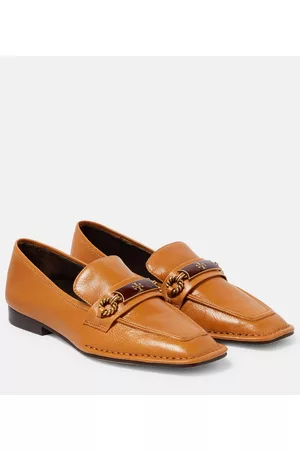 Tory Burch Perrine embellished leather loafers