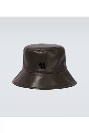 Nanushka Men Hats - Caran faux-leather bucket hat