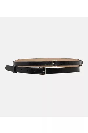Alexander McQueen Women Belts - Double leather belt