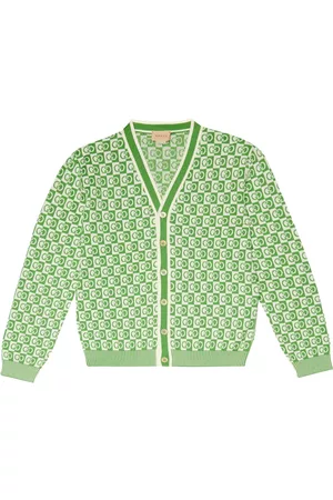 Gucci GG jacquard cotton cardigan