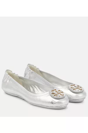 Tory Burch Minnie leather ballet flats