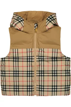 Burberry Checked down vest