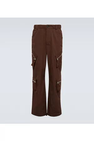 Jacquemus Men Cargo Pants - Le Cargo Marrone cotton cargo pants