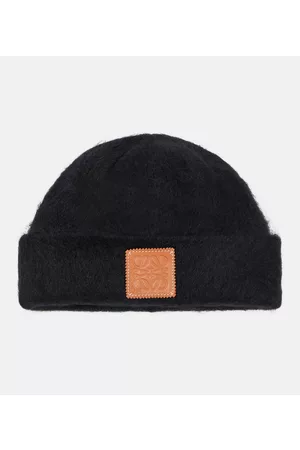 Loewe Women Beanies - Mohair and wool-blend beanie