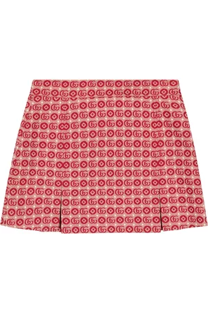 Gucci GG jacquard cotton-blend skirt