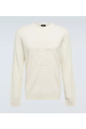 Armani Men Tops - Logo wool sweater