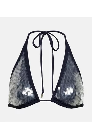 Jean Paul Gaultier Sequined bikini top